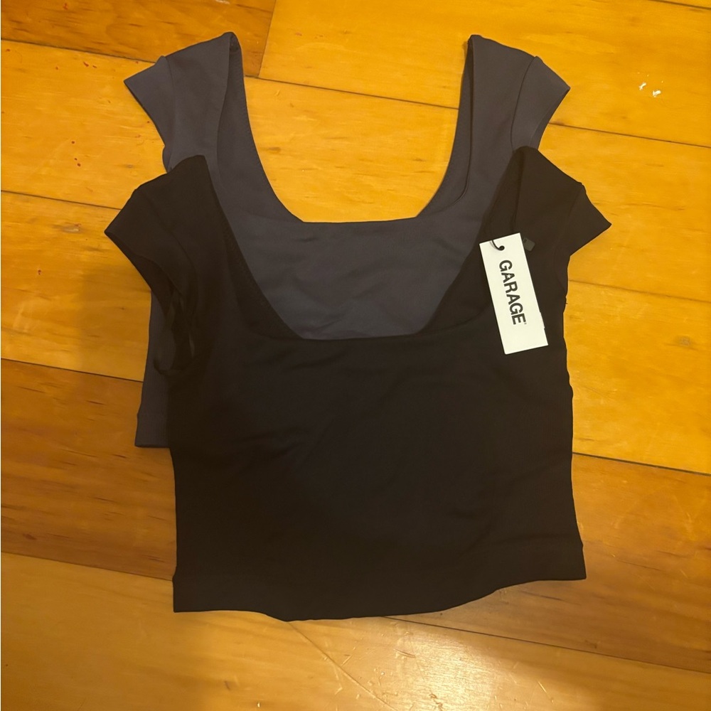 Two garage tee shirts